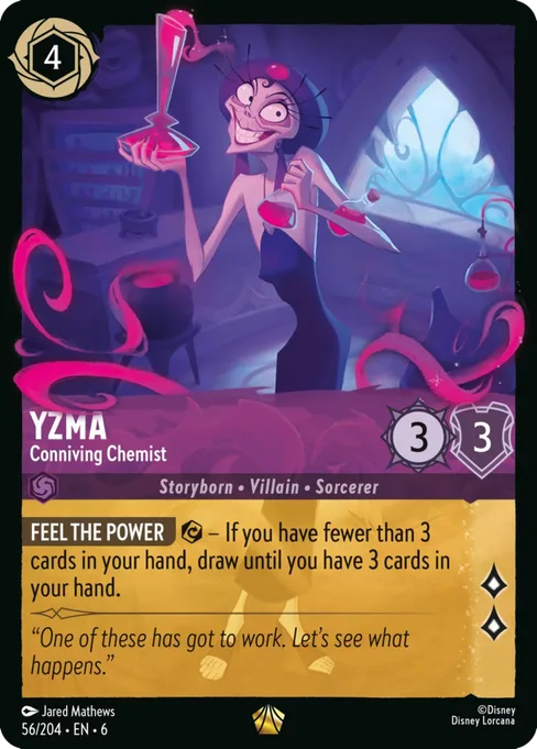 Yzma - Conniving Chemist, Azurite Sea #56