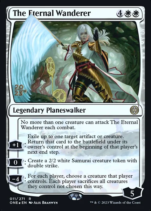 The Eternal Wanderer, Phyrexia: All Will Be One Promos #11s