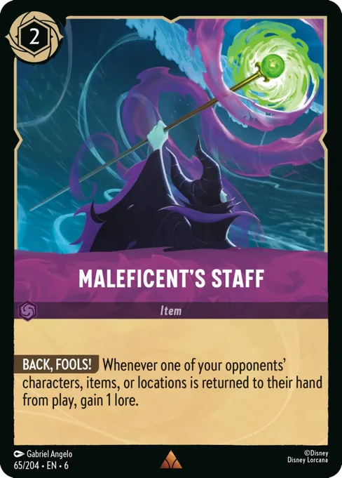 Maleficent's Staff, Azurite Sea #65