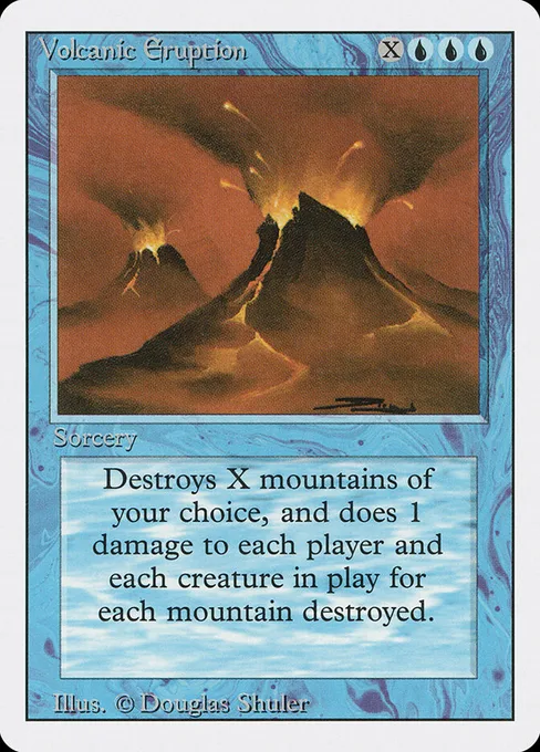 Volcanic Eruption, Revised Edition #89