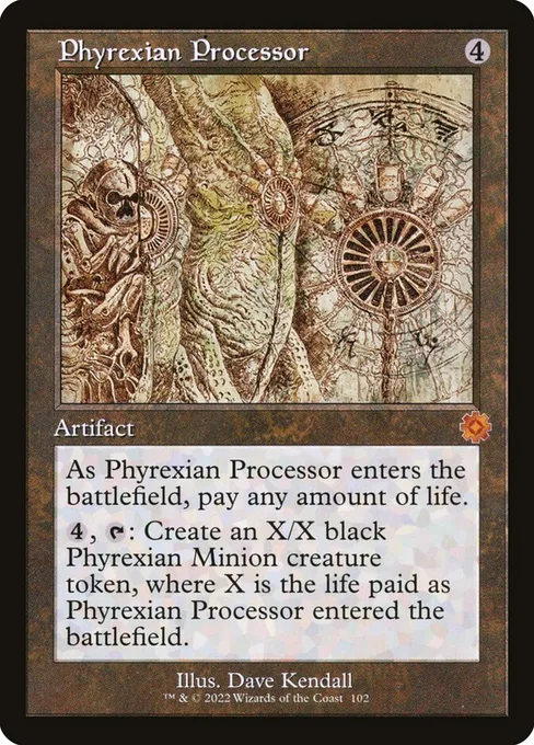 Phyrexian Processor, The Brothers' War Retro Artifacts #102