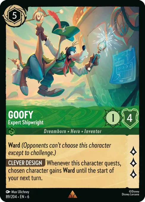 Goofy - Expert Shipwright, Azurite Sea #89