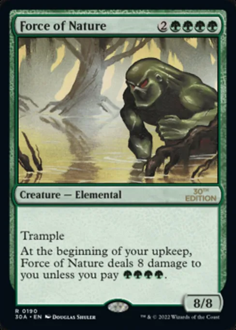 Force of Nature, 30th Anniversary Edition #190