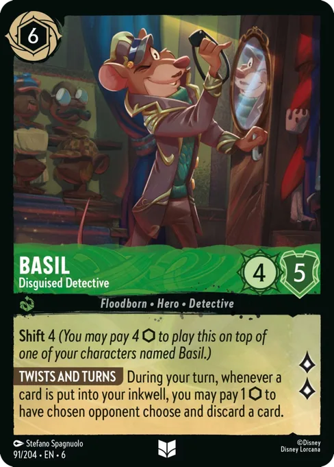 Basil - Disguised Detective, Azurite Sea #91