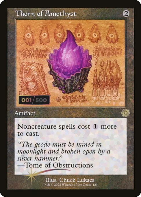 Thorn of Amethyst, The Brothers' War Retro Artifacts #123z