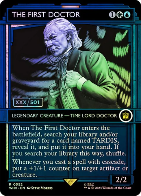 The First Doctor, Doctor Who #552z