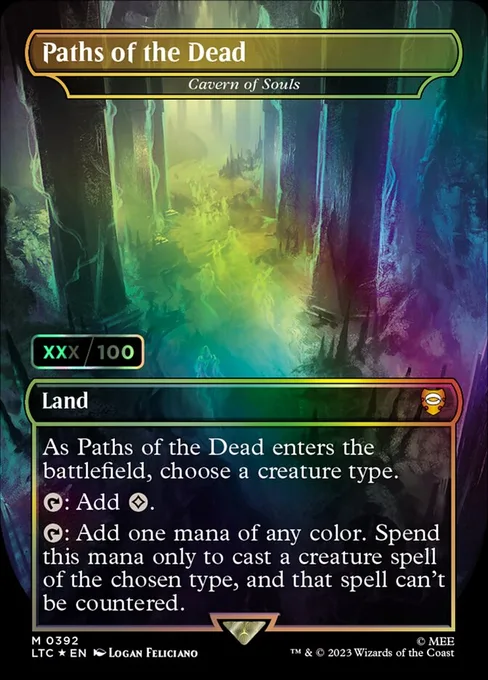 Cavern of Souls, Tales of Middle-earth Commander #392z