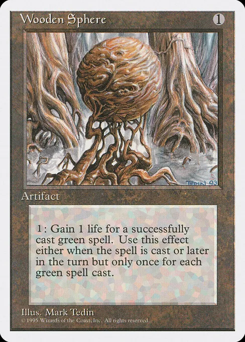 Wooden Sphere, Fourth Edition #359