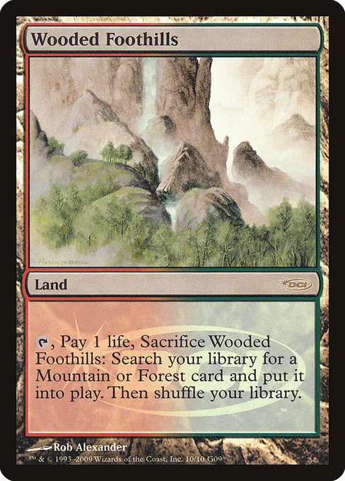 Wooded Foothills, Judge Gift Cards 2009 #10