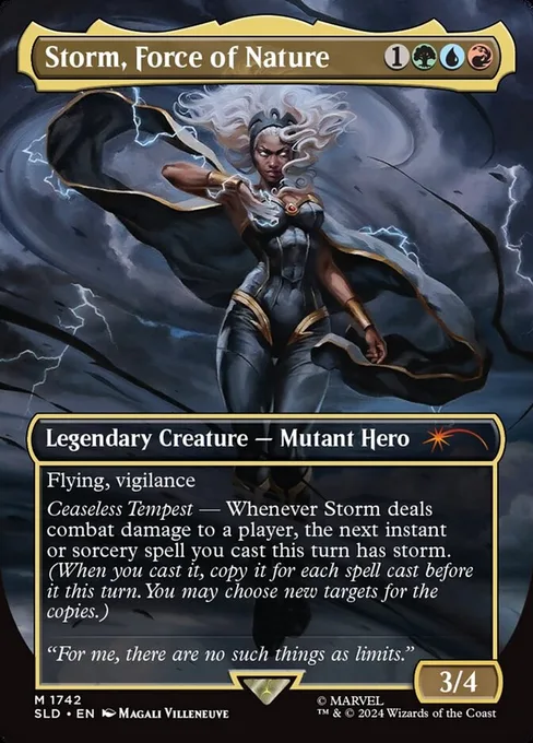 Storm, Force of Nature, Secret Lair Drop #1742