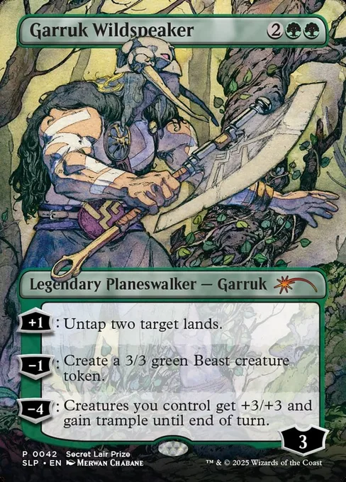 Garruk Wildspeaker, Secret Lair Promo #42