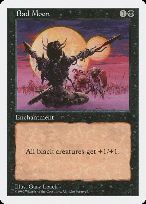 Bad Moon, Fifth Edition #142