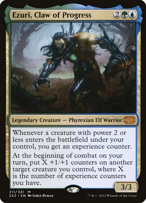 Ezuri, Claw of Progress, Double Masters 2022 #211