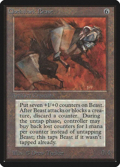 Clockwork Beast, Limited Edition Beta #237