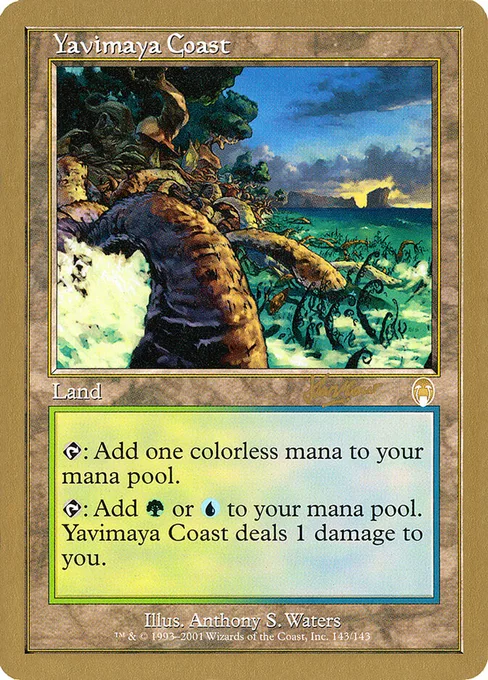 Yavimaya Coast, World Championship Decks 2002 #shh143
