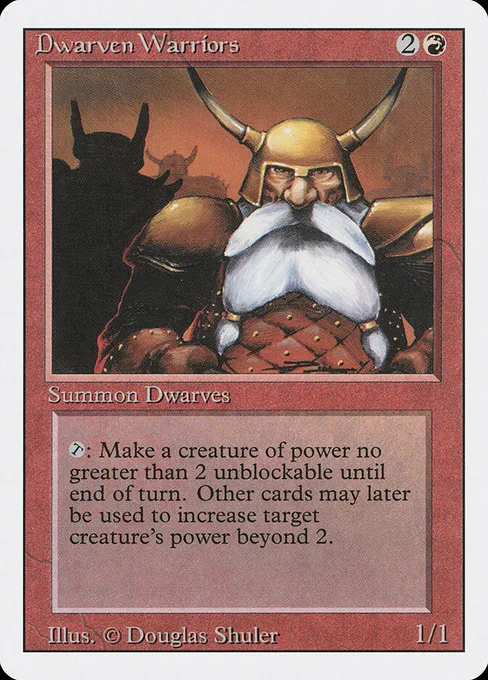 Dwarven Warriors, Revised Edition #144