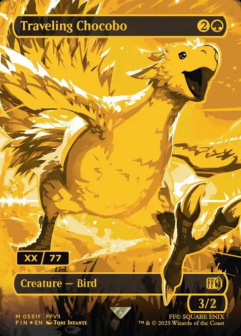 Traveling Chocobo, Final Fantasy #551f