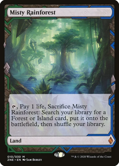 Misty Rainforest, Zendikar Rising Expeditions #10