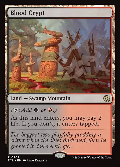Blood Crypt, Lorwyn Eclipsed #262