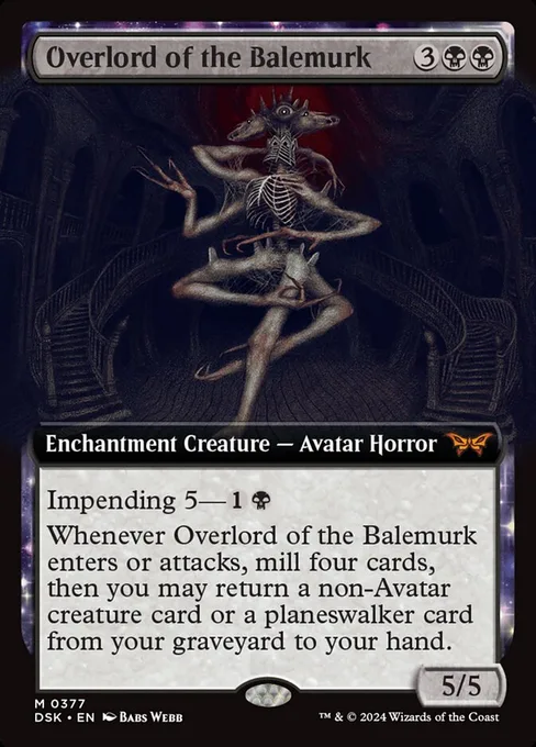 Overlord of the Balemurk, Duskmourn: House of Horror #377