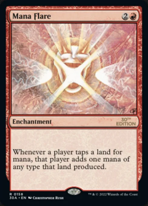 Mana Flare, 30th Anniversary Edition #158