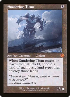 Sundering Titan, Normal
