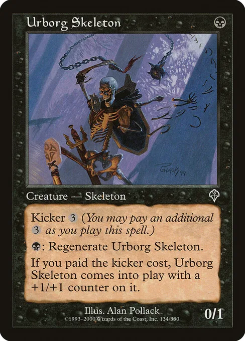 Urborg Skeleton, Invasion #134