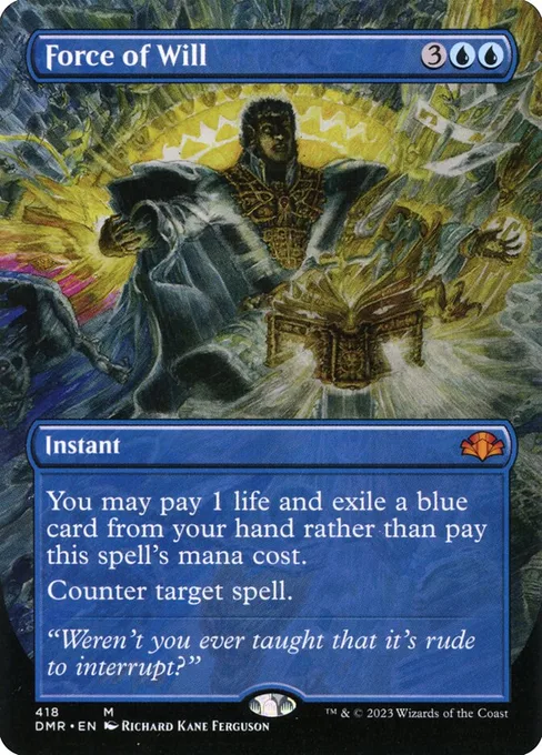 Force of Will, Dominaria Remastered #418