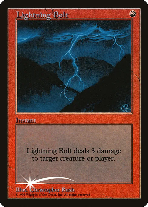 Lightning Bolt, Judge Gift Cards 1998 #1