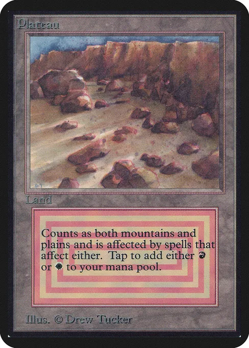 Plateau, Limited Edition Alpha #279