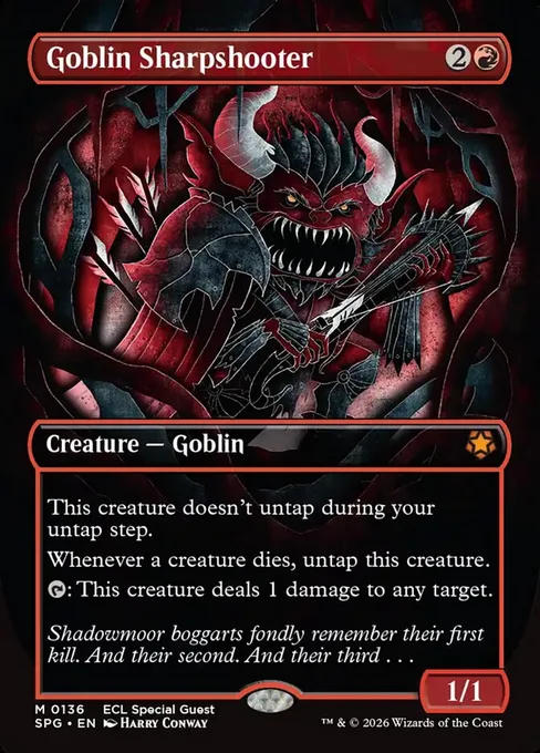 Goblin Sharpshooter, Special Guests #136