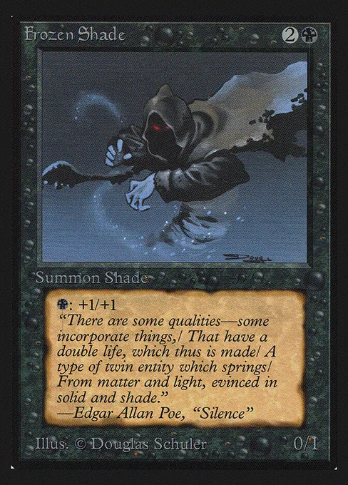 Frozen Shade, Intl. Collectors' Edition #110