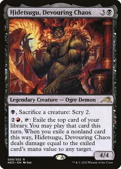 Hidetsugu, Devouring Chaos, Normal