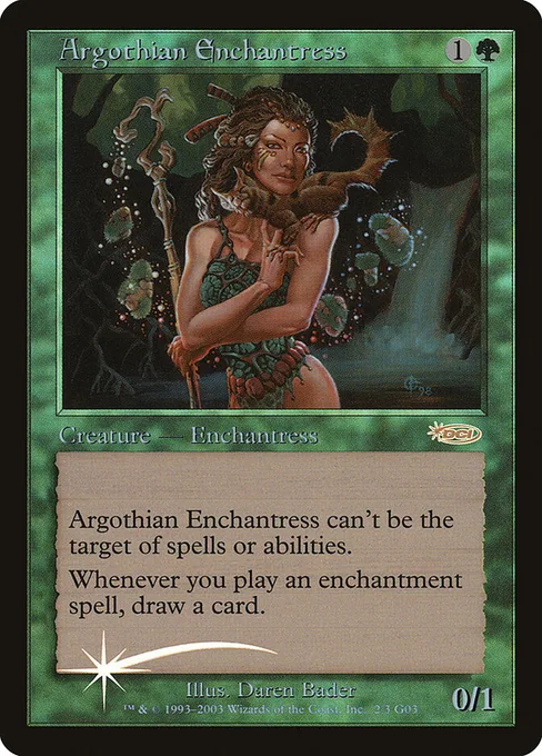 Argothian Enchantress, Judge Gift Cards 2003 #2