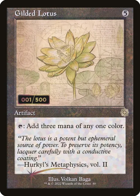 Gilded Lotus, The Brothers' War Retro Artifacts #80z