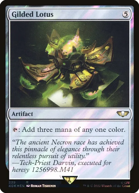 Gilded Lotus, Warhammer 40,000 Commander #239★