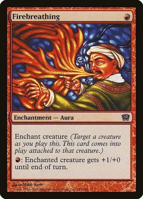 Firebreathing, Ninth Edition #181★