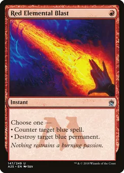 Red Elemental Blast, Normal