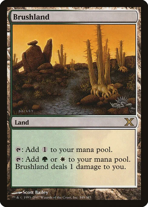 Brushland, Tenth Edition #349