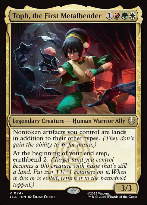 Toph, the First Metalbender, Avatar: The Last Airbender #247