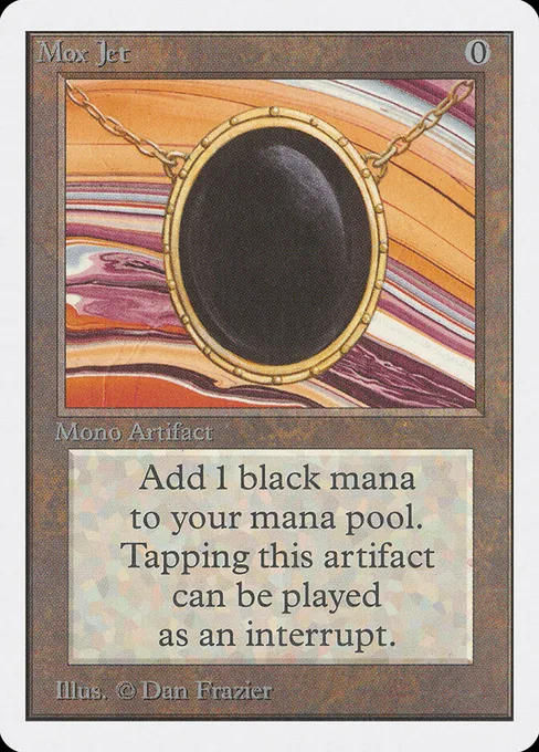 Mox Jet, Unlimited Edition #263