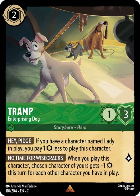 Tramp - Enterprising Dog, Archazia's Island #110