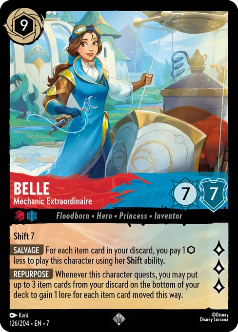 Belle - Mechanic Extraordinaire, Archazia's Island #126