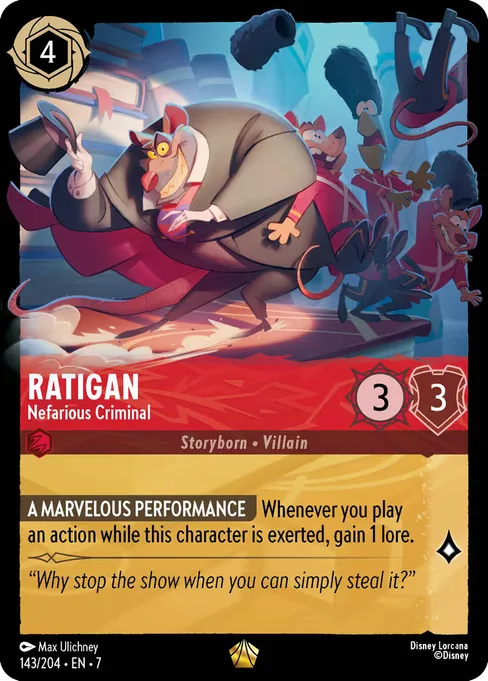 Ratigan - Nefarious Criminal, Archazia's Island #143