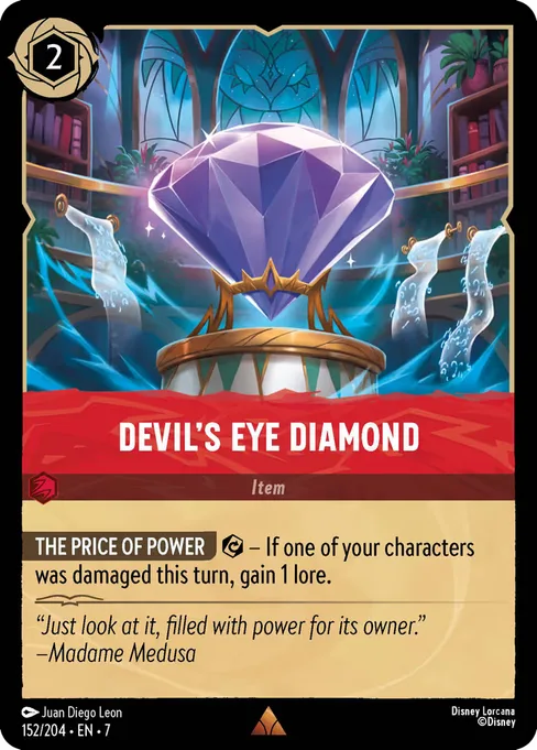 Devil's Eye Diamond, Archazia's Island #152