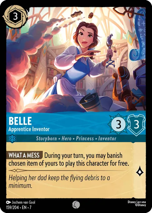 Belle - Apprentice Inventor, Archazia's Island #159