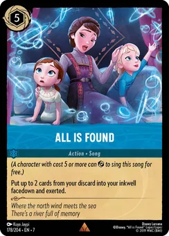 All Is Found, Normal