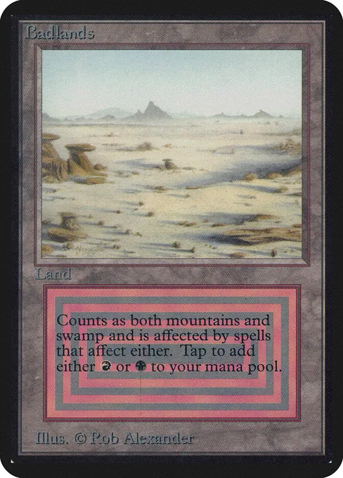 Badlands, Limited Edition Alpha #277