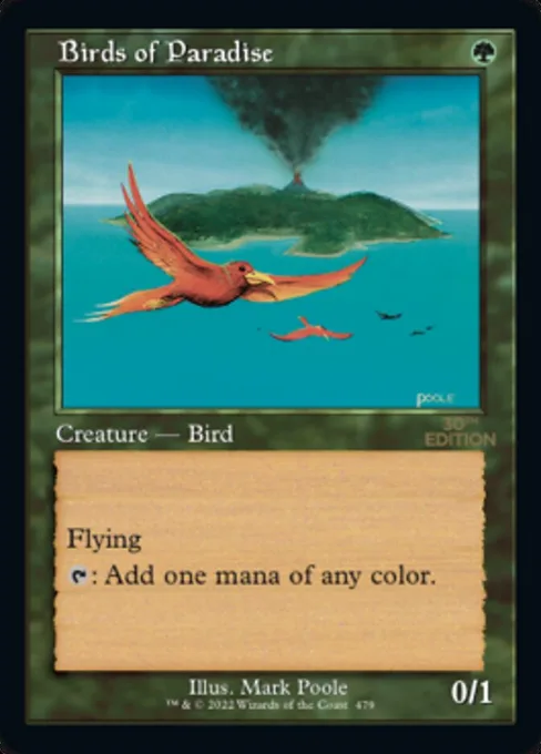 Birds of Paradise, 30th Anniversary Edition #479