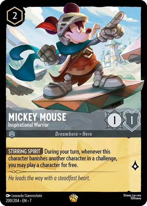 Mickey Mouse - Inspirational Warrior, Archazia's Island #200